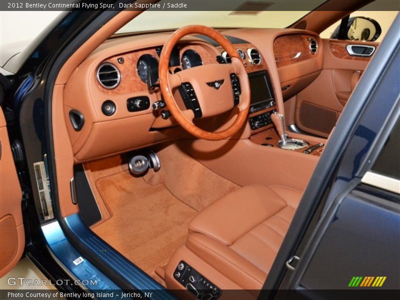  2012 Continental Flying Spur  Saddle Interior