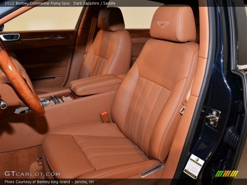  2012 Continental Flying Spur  Saddle Interior