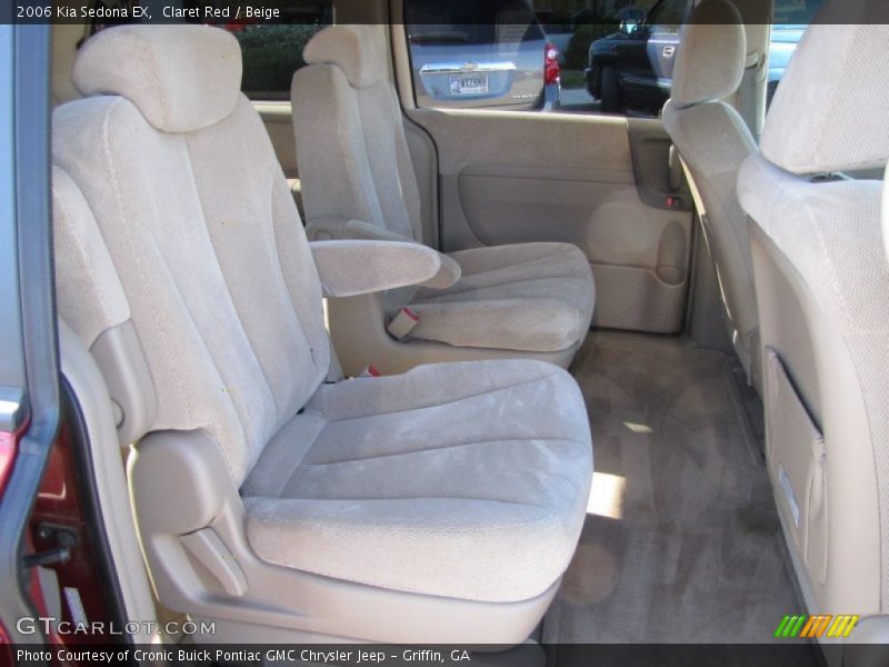 Claret Red / Beige 2006 Kia Sedona EX