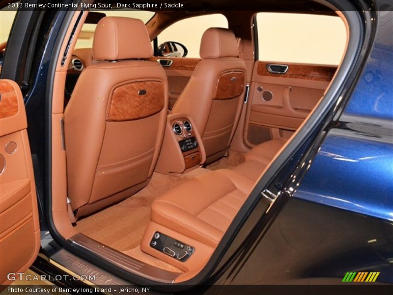  2012 Continental Flying Spur  Saddle Interior