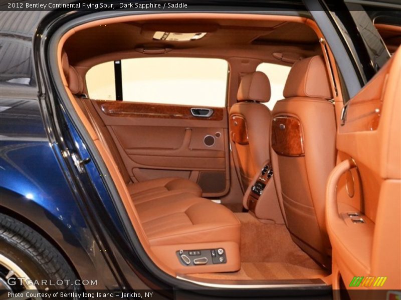  2012 Continental Flying Spur  Saddle Interior