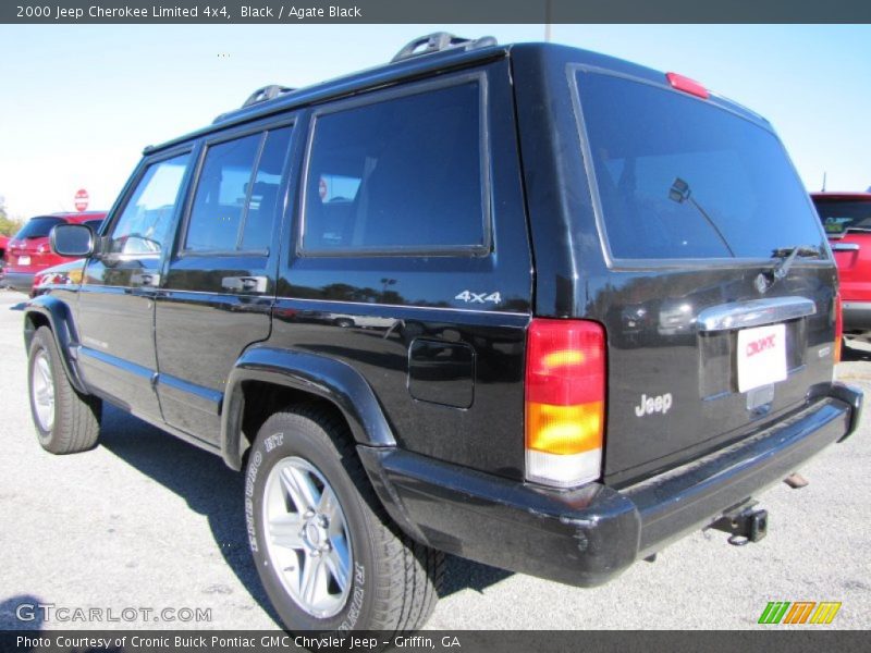 Black / Agate Black 2000 Jeep Cherokee Limited 4x4