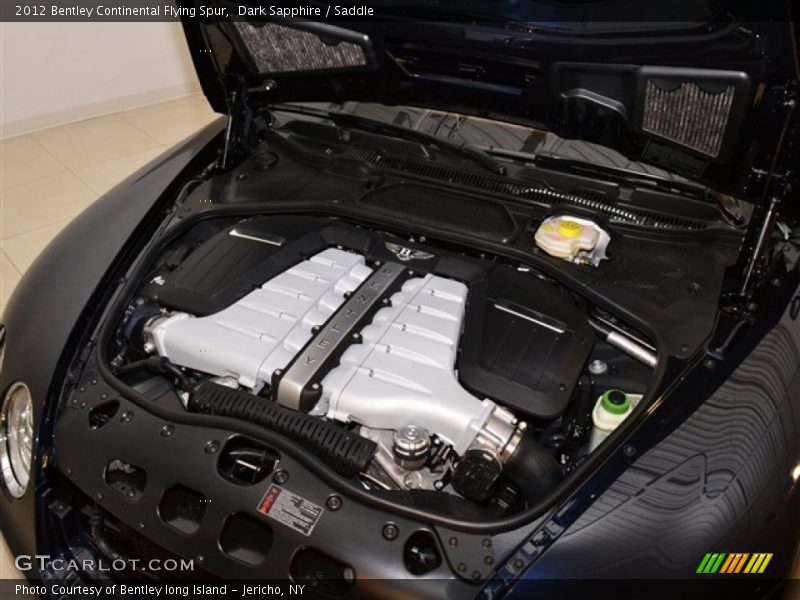  2012 Continental Flying Spur  Engine - 6.0 Liter Twin-Turbocharged DOHC 48-Valve VVT W12
