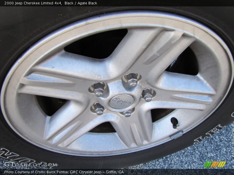 Black / Agate Black 2000 Jeep Cherokee Limited 4x4