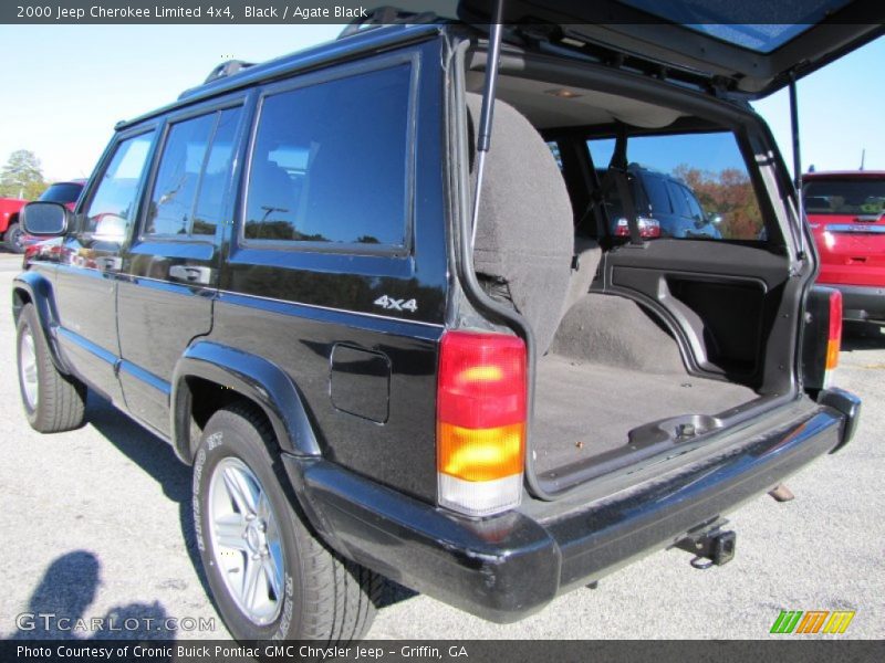 Black / Agate Black 2000 Jeep Cherokee Limited 4x4