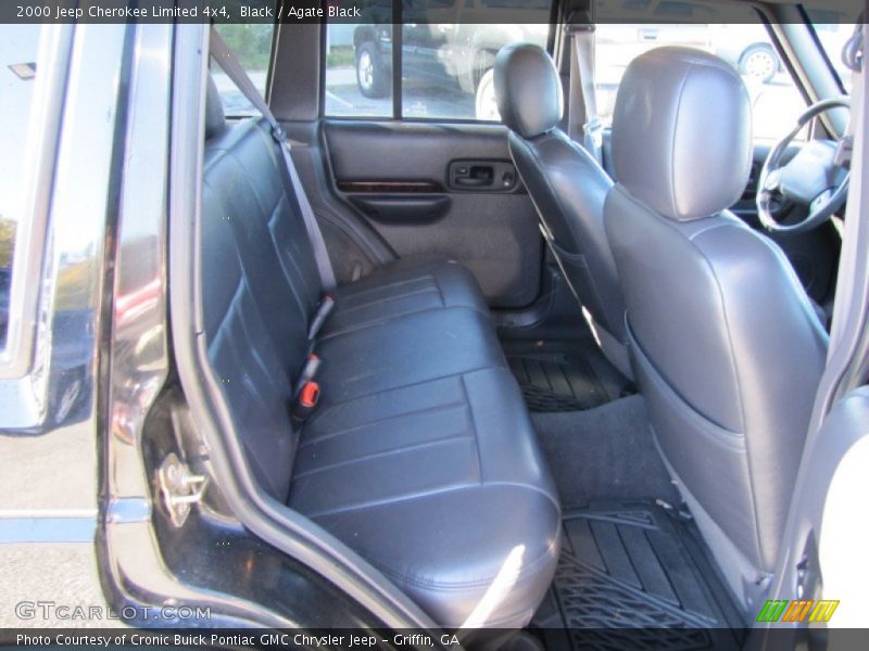 Black / Agate Black 2000 Jeep Cherokee Limited 4x4