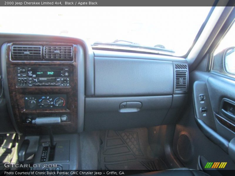 Black / Agate Black 2000 Jeep Cherokee Limited 4x4