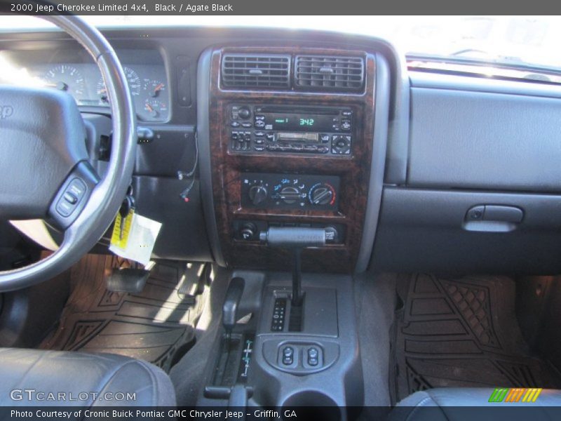 Black / Agate Black 2000 Jeep Cherokee Limited 4x4