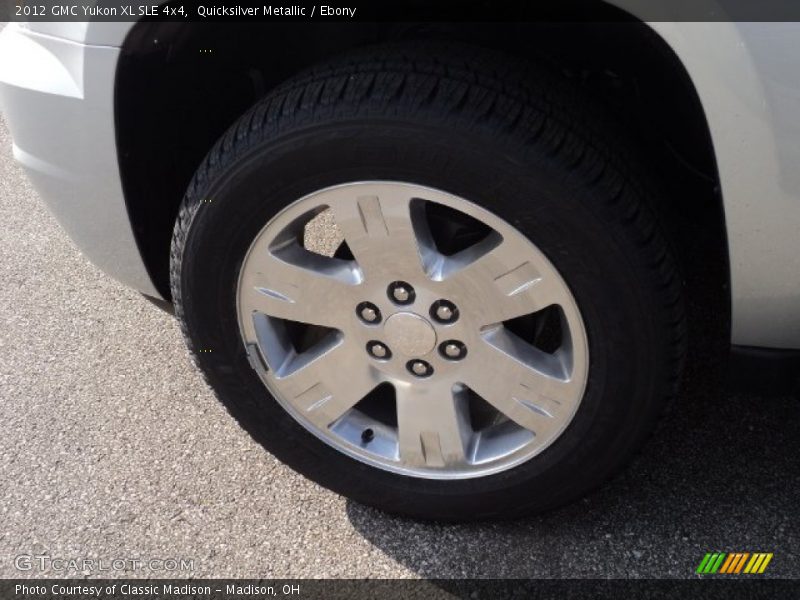 Quicksilver Metallic / Ebony 2012 GMC Yukon XL SLE 4x4