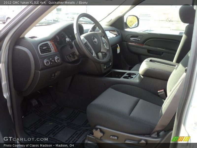 Quicksilver Metallic / Ebony 2012 GMC Yukon XL SLE 4x4