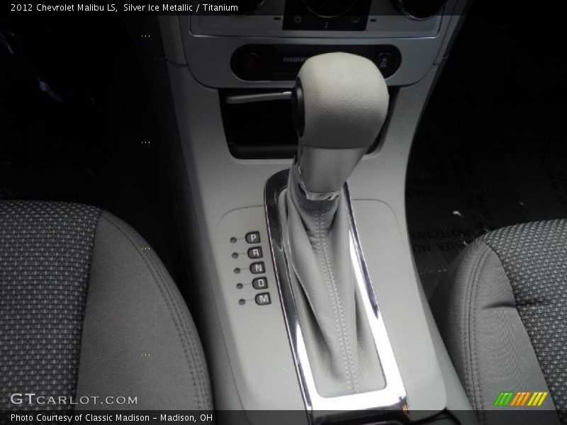 Silver Ice Metallic / Titanium 2012 Chevrolet Malibu LS