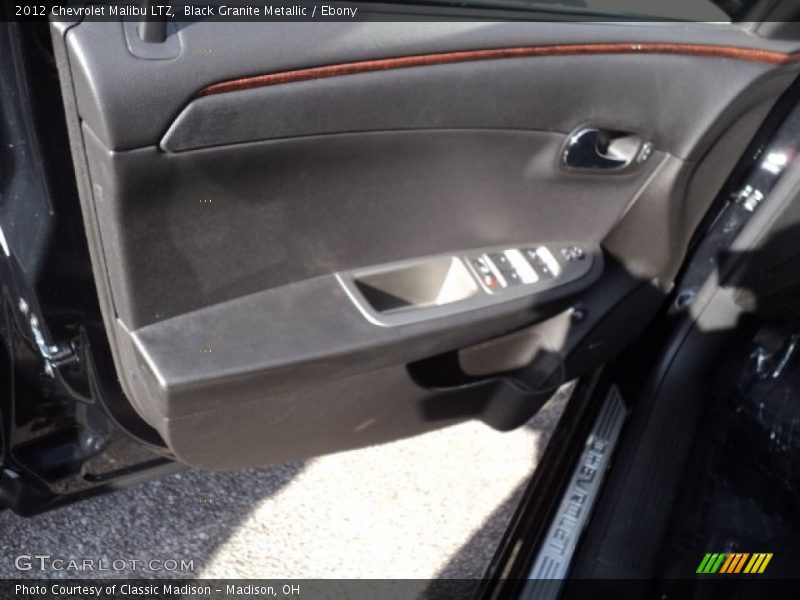Black Granite Metallic / Ebony 2012 Chevrolet Malibu LTZ