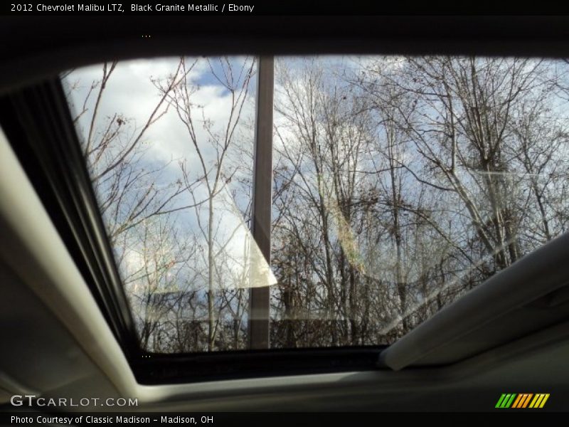 Black Granite Metallic / Ebony 2012 Chevrolet Malibu LTZ