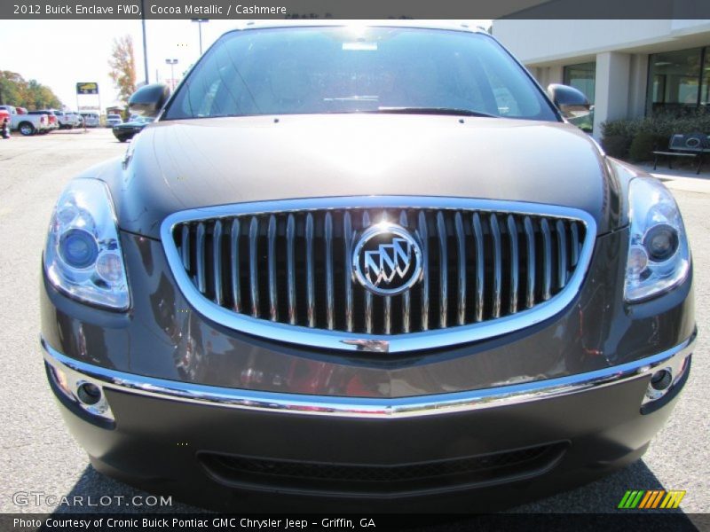 Cocoa Metallic / Cashmere 2012 Buick Enclave FWD