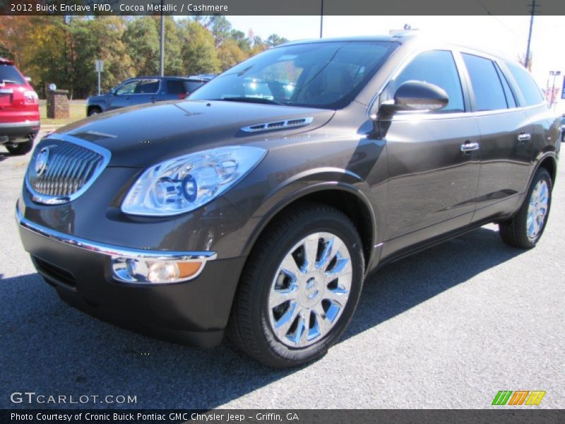 Cocoa Metallic / Cashmere 2012 Buick Enclave FWD