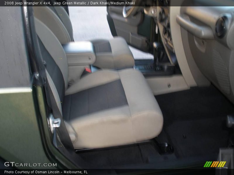 Jeep Green Metallic / Dark Khaki/Medium Khaki 2008 Jeep Wrangler X 4x4
