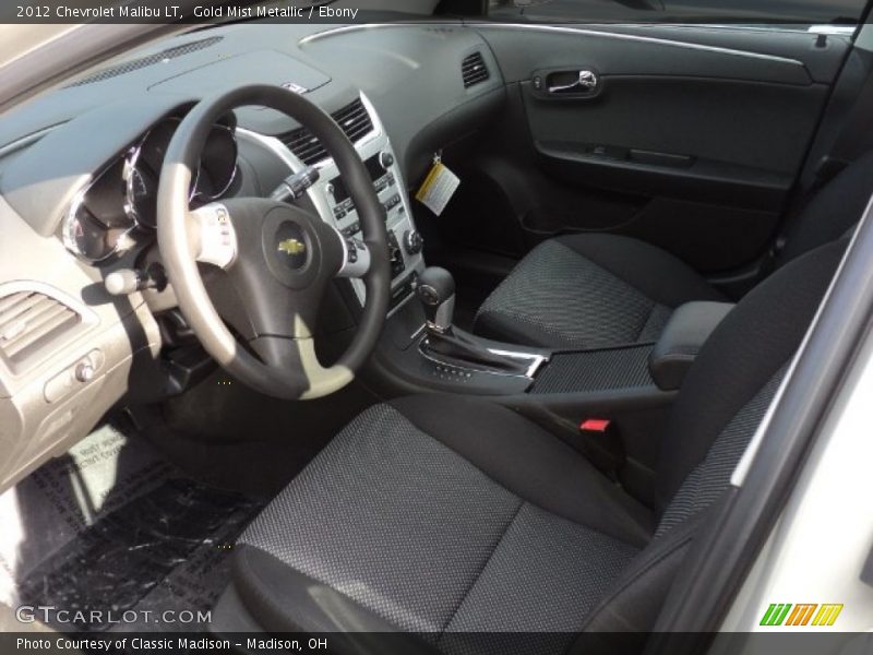 Gold Mist Metallic / Ebony 2012 Chevrolet Malibu LT