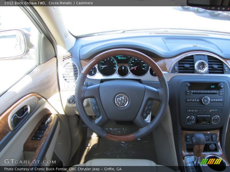 Cocoa Metallic / Cashmere 2012 Buick Enclave FWD