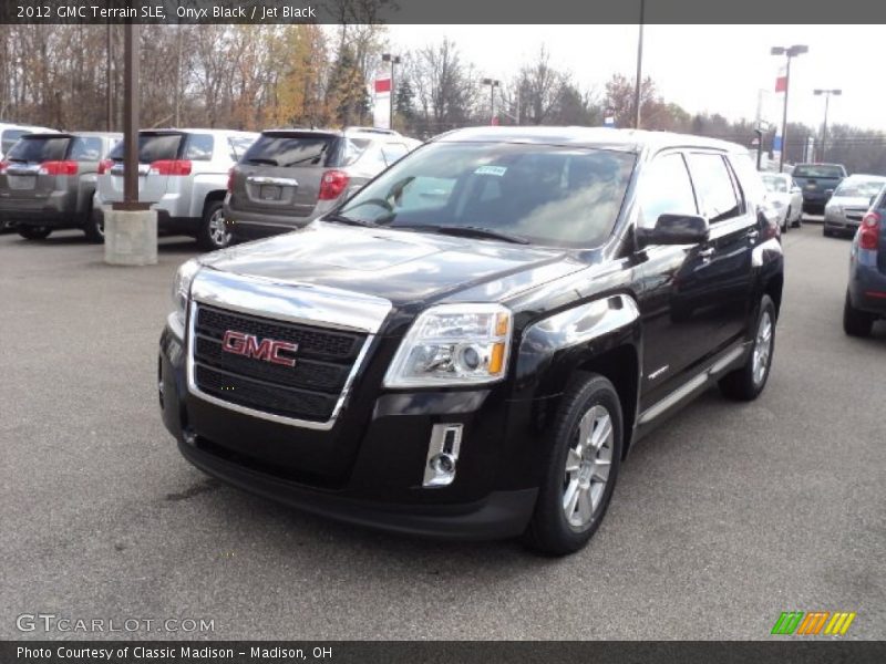 Onyx Black / Jet Black 2012 GMC Terrain SLE