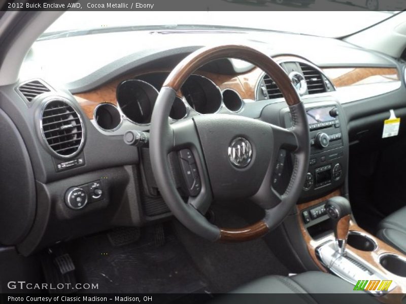 Dashboard of 2012 Enclave AWD