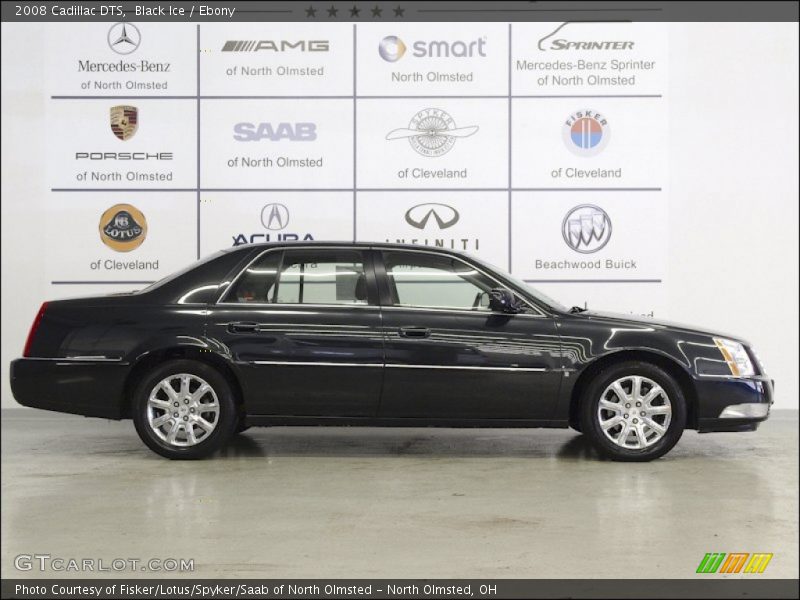 Black Ice / Ebony 2008 Cadillac DTS
