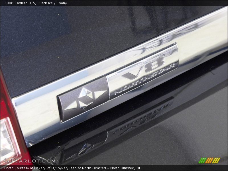 Black Ice / Ebony 2008 Cadillac DTS