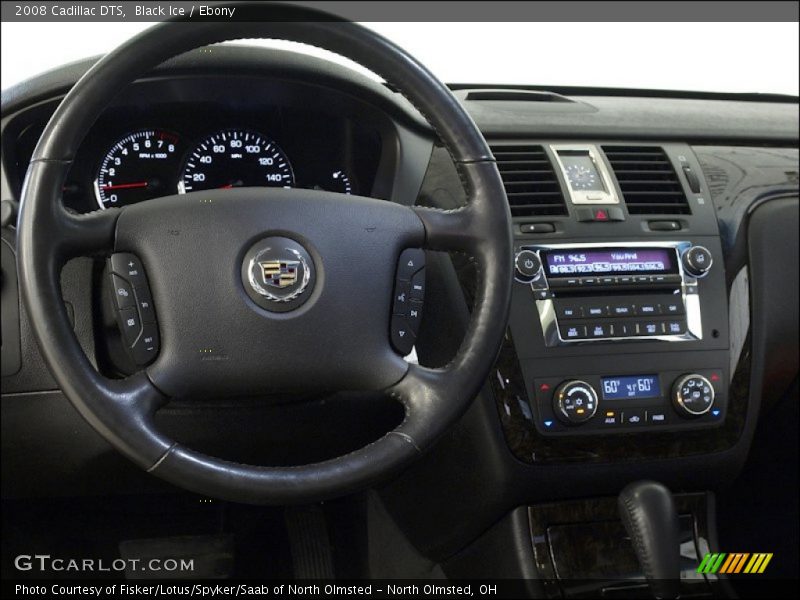 Black Ice / Ebony 2008 Cadillac DTS