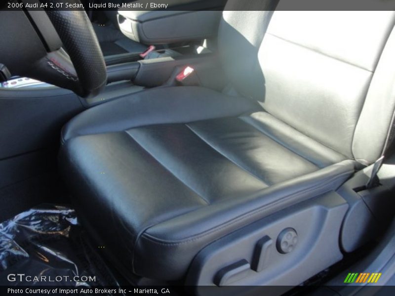 Liquid Blue Metallic / Ebony 2006 Audi A4 2.0T Sedan