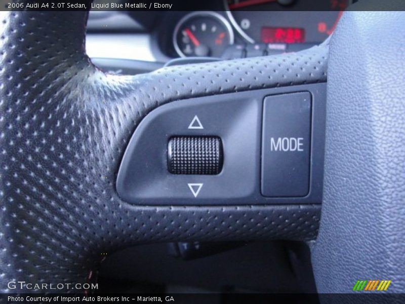 Liquid Blue Metallic / Ebony 2006 Audi A4 2.0T Sedan