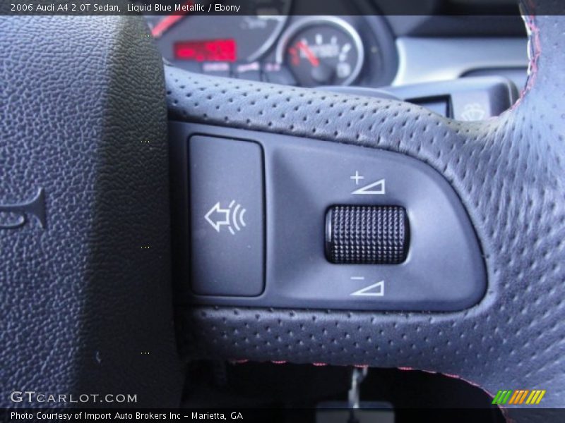 Liquid Blue Metallic / Ebony 2006 Audi A4 2.0T Sedan