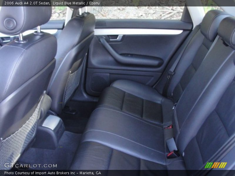 Liquid Blue Metallic / Ebony 2006 Audi A4 2.0T Sedan