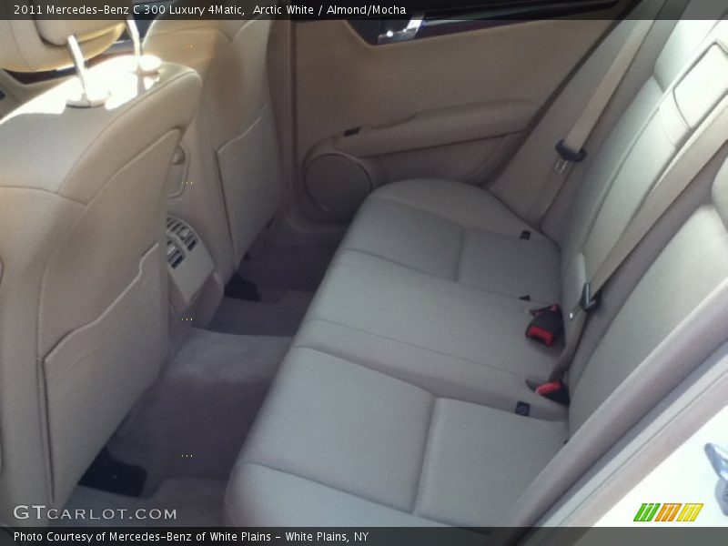 Arctic White / Almond/Mocha 2011 Mercedes-Benz C 300 Luxury 4Matic