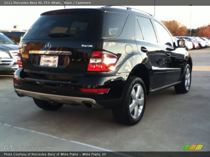 Black / Cashmere 2011 Mercedes-Benz ML 350 4Matic