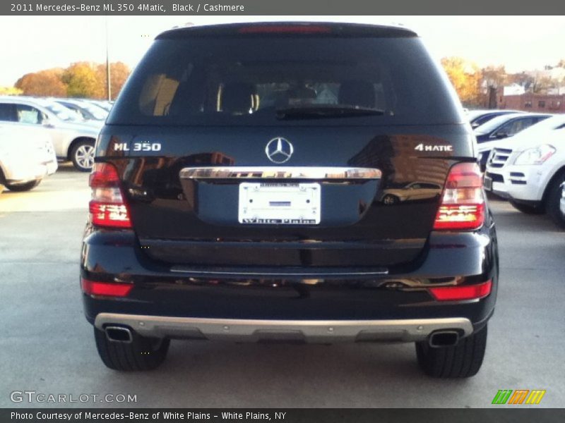 Black / Cashmere 2011 Mercedes-Benz ML 350 4Matic