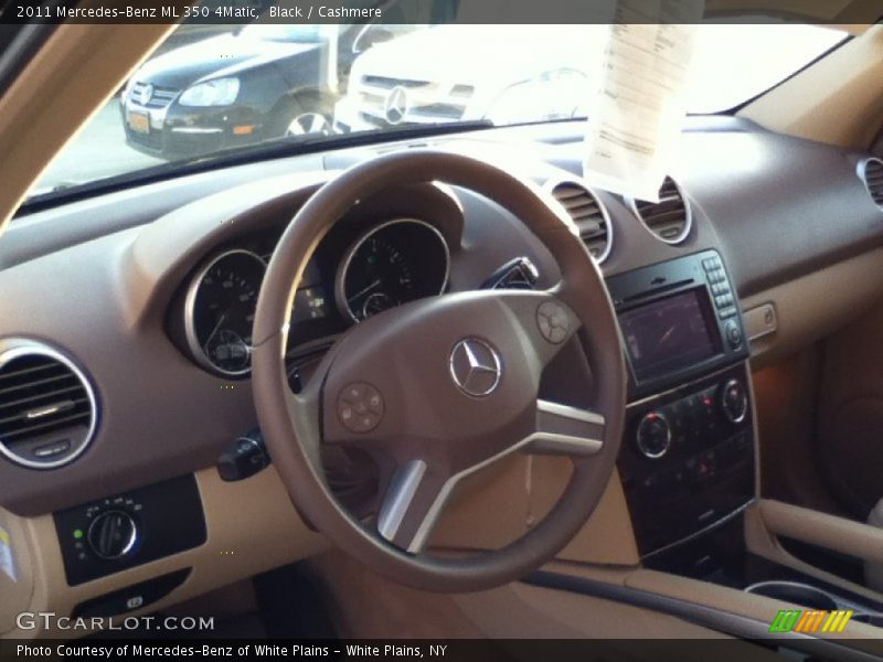 Black / Cashmere 2011 Mercedes-Benz ML 350 4Matic