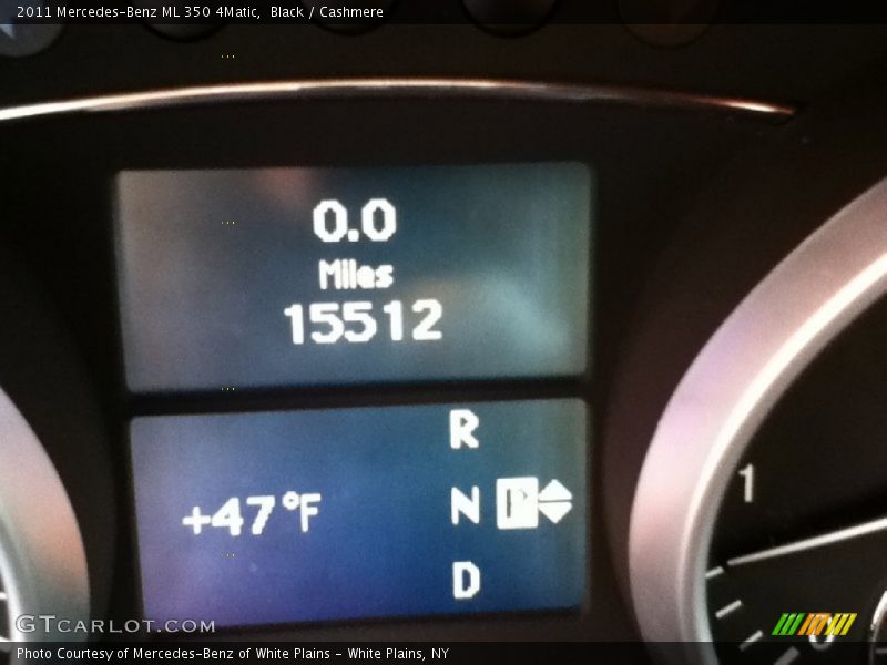 Black / Cashmere 2011 Mercedes-Benz ML 350 4Matic