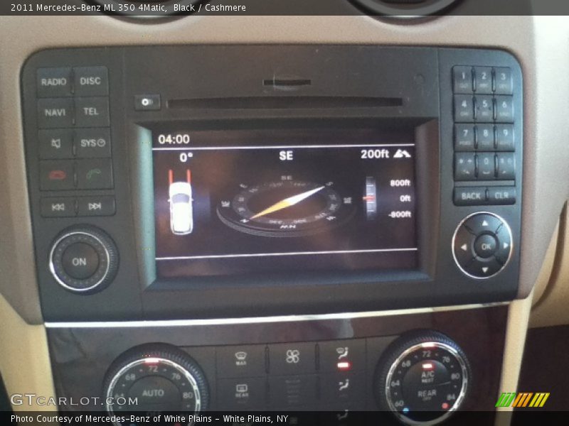 Black / Cashmere 2011 Mercedes-Benz ML 350 4Matic
