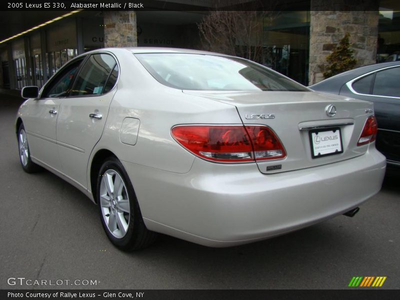 Alabaster Metallic / Black 2005 Lexus ES 330