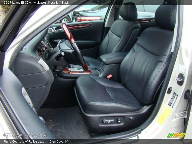 Alabaster Metallic / Black 2005 Lexus ES 330