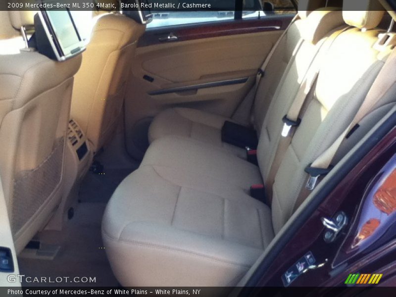 Barolo Red Metallic / Cashmere 2009 Mercedes-Benz ML 350 4Matic