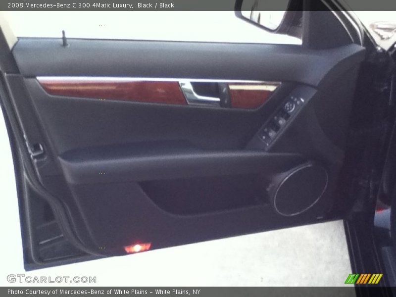 Black / Black 2008 Mercedes-Benz C 300 4Matic Luxury