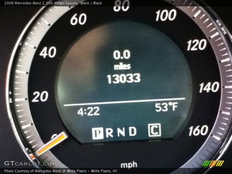 Black / Black 2008 Mercedes-Benz C 300 4Matic Luxury