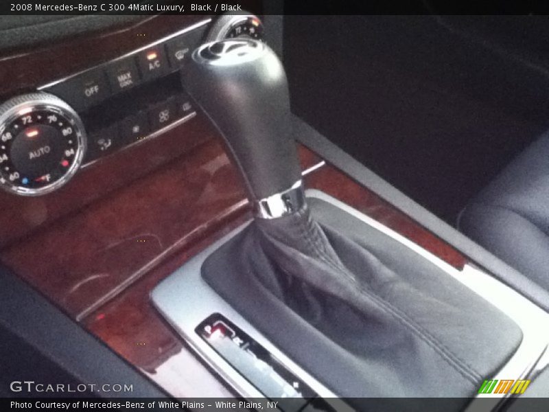 Black / Black 2008 Mercedes-Benz C 300 4Matic Luxury