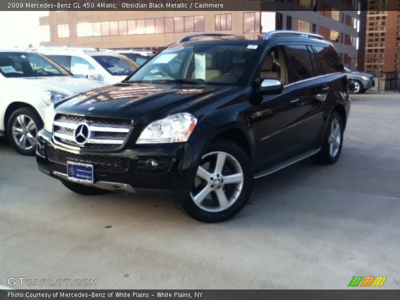 Obsidian Black Metallic / Cashmere 2009 Mercedes-Benz GL 450 4Matic