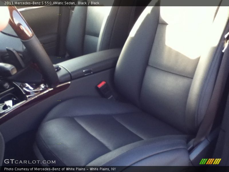 Black / Black 2011 Mercedes-Benz S 550 4Matic Sedan