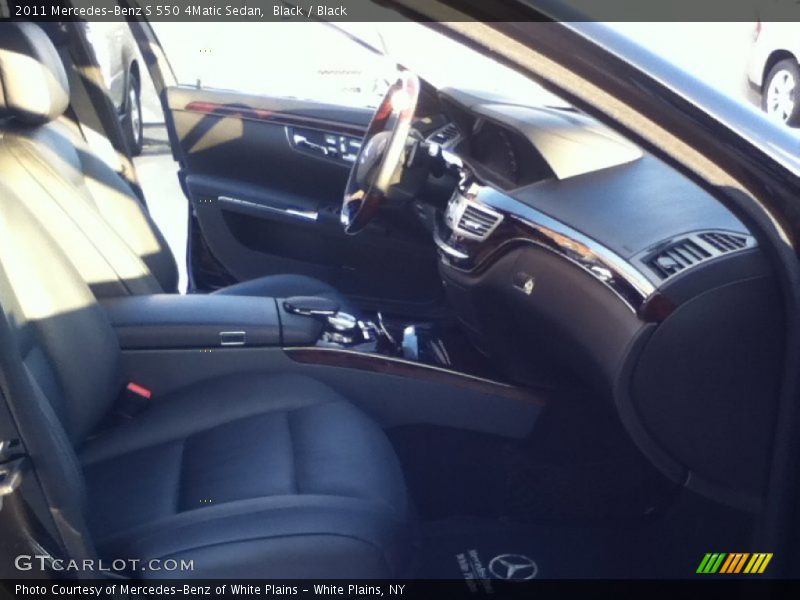 Black / Black 2011 Mercedes-Benz S 550 4Matic Sedan