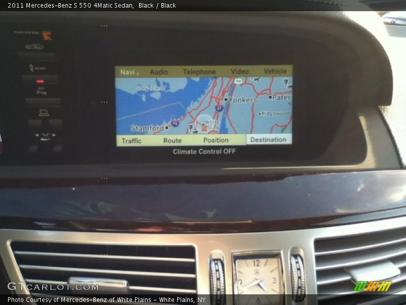 Black / Black 2011 Mercedes-Benz S 550 4Matic Sedan