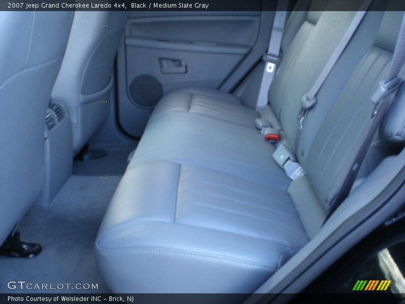 Black / Medium Slate Gray 2007 Jeep Grand Cherokee Laredo 4x4