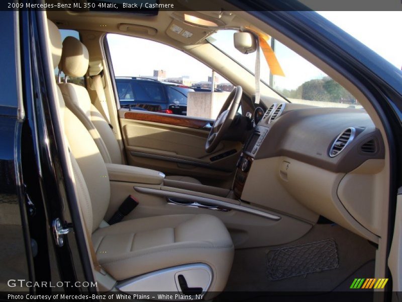 Black / Cashmere 2009 Mercedes-Benz ML 350 4Matic