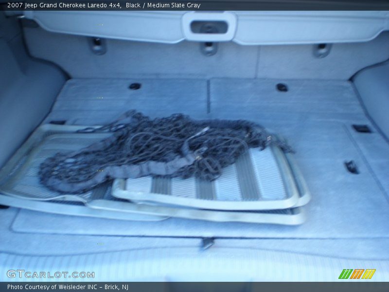 Black / Medium Slate Gray 2007 Jeep Grand Cherokee Laredo 4x4